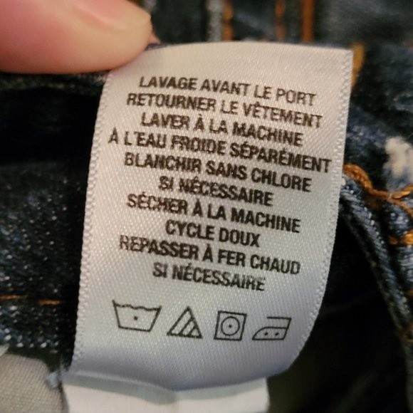 AEROPOSTALE BAYLA SKINNY JEANS - DARK WASH | AERO JEANS - Picture 8 of 9